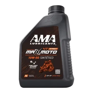 MAX MOTO 10W 50 SINTETICO BOTELLA 1 L
