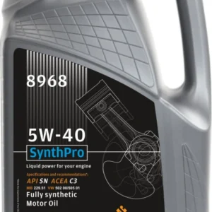 Synthpro 5W40 API SN/CF ACEA C3 x 4L